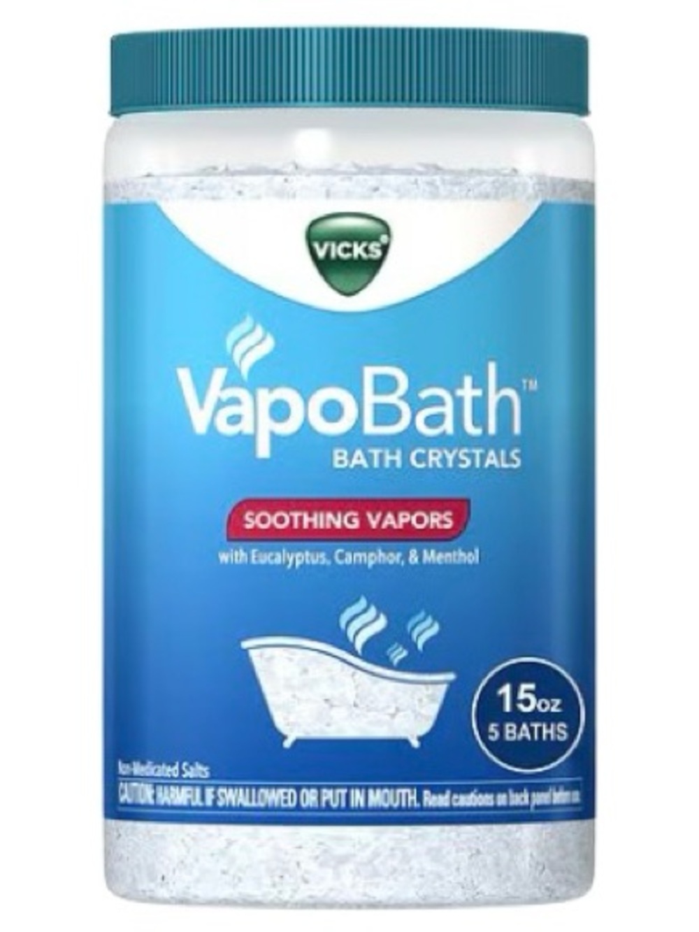3/$12 Vicks VapoBath Bath Crystals 15oz